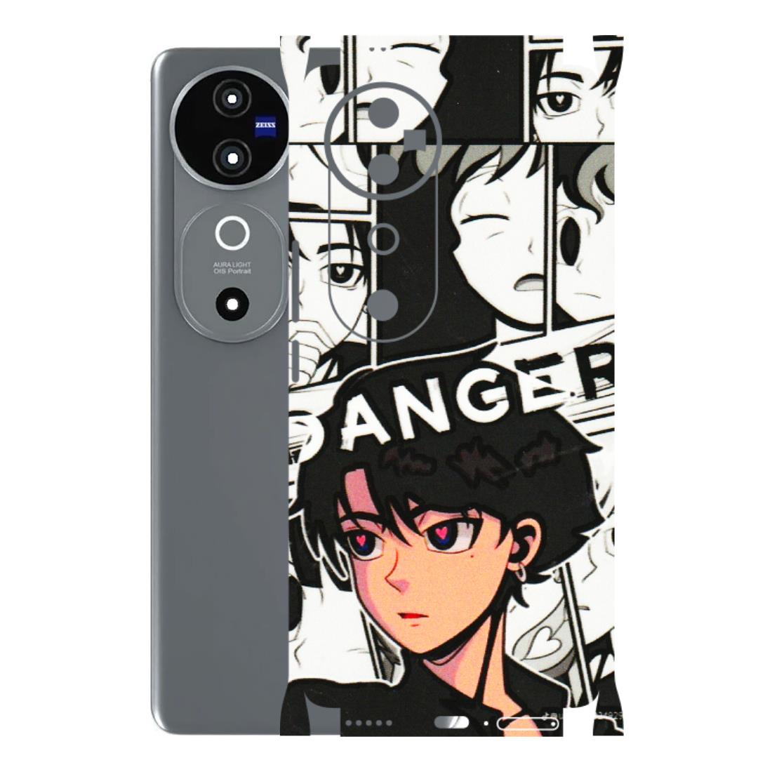 VIVO Z/V/X/T/U/S Series Phone Skins (All Models) - Danger Anime - 3D Embossed Finish (L-155) Vivo V40 5G