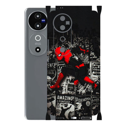 VIVO Z/V/X/T/U/S Series Phone Skins (All Models) - SpiderMan New - 3D Embossed Finish (L-162) Vivo V40 5G