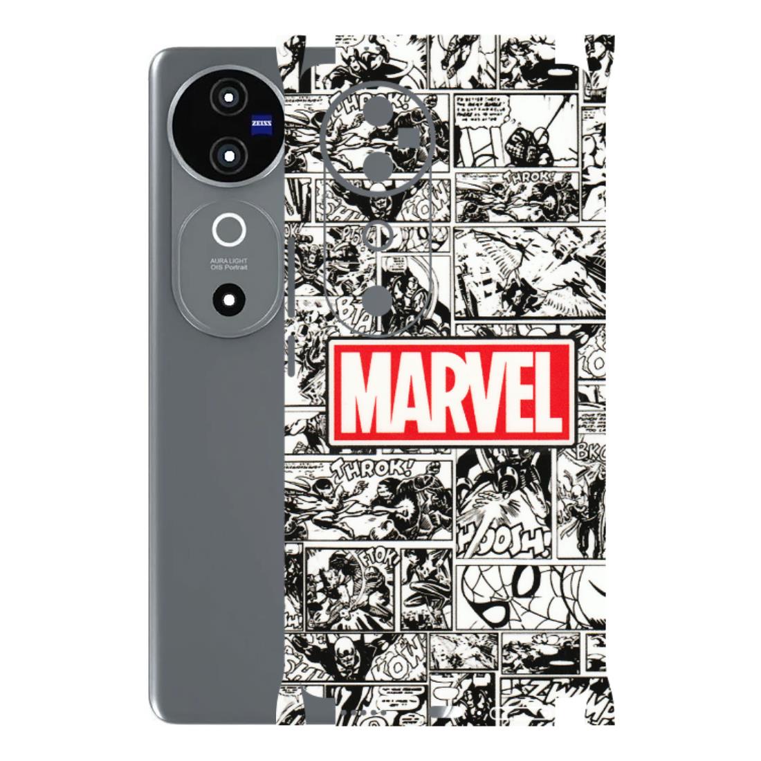 VIVO Z/V/X/T/U/S Series Phone Skins (All Models) - Marvel Comic - 3D Embossed Finish (L-171) Vivo V40 5G