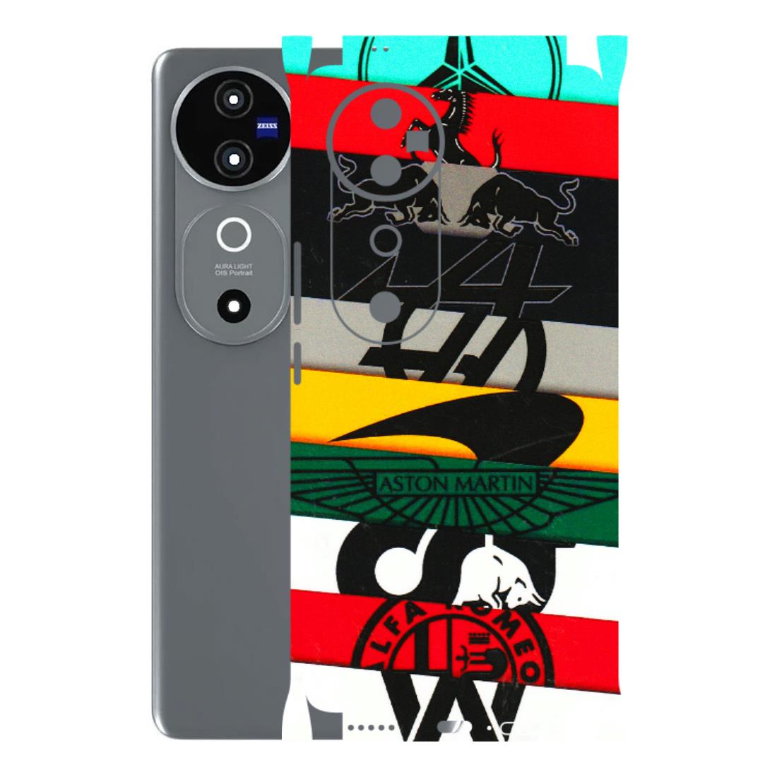 VIVO Z/V/X/T/U/S Series Phone Skins (All Models) - Multi Designer Brands - 3D Embossed Finish (L-187) Vivo V40 5G