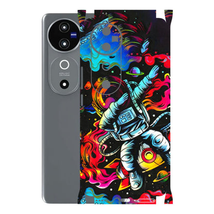 VIVO Z/V/X/T/U/S Series Phone Skins (All Models) - Astronaut Dope - 3D Embossed Finish (L-191) Vivo V40 5G