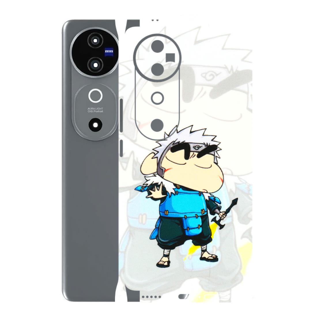 VIVO Z/V/X/T/U/S Series Phone Skins (All Models) - Angry Young Shinchan - 3D Embossed Finish (L-226) Vivo V40 5G