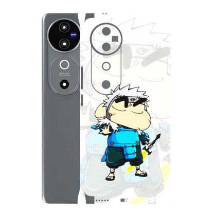 VIVO Z/V/X/T/U/S Series Phone Skins (All Models) - Angry Young Shinchan - 3D Embossed Finish (L-226) Vivo V40 5G