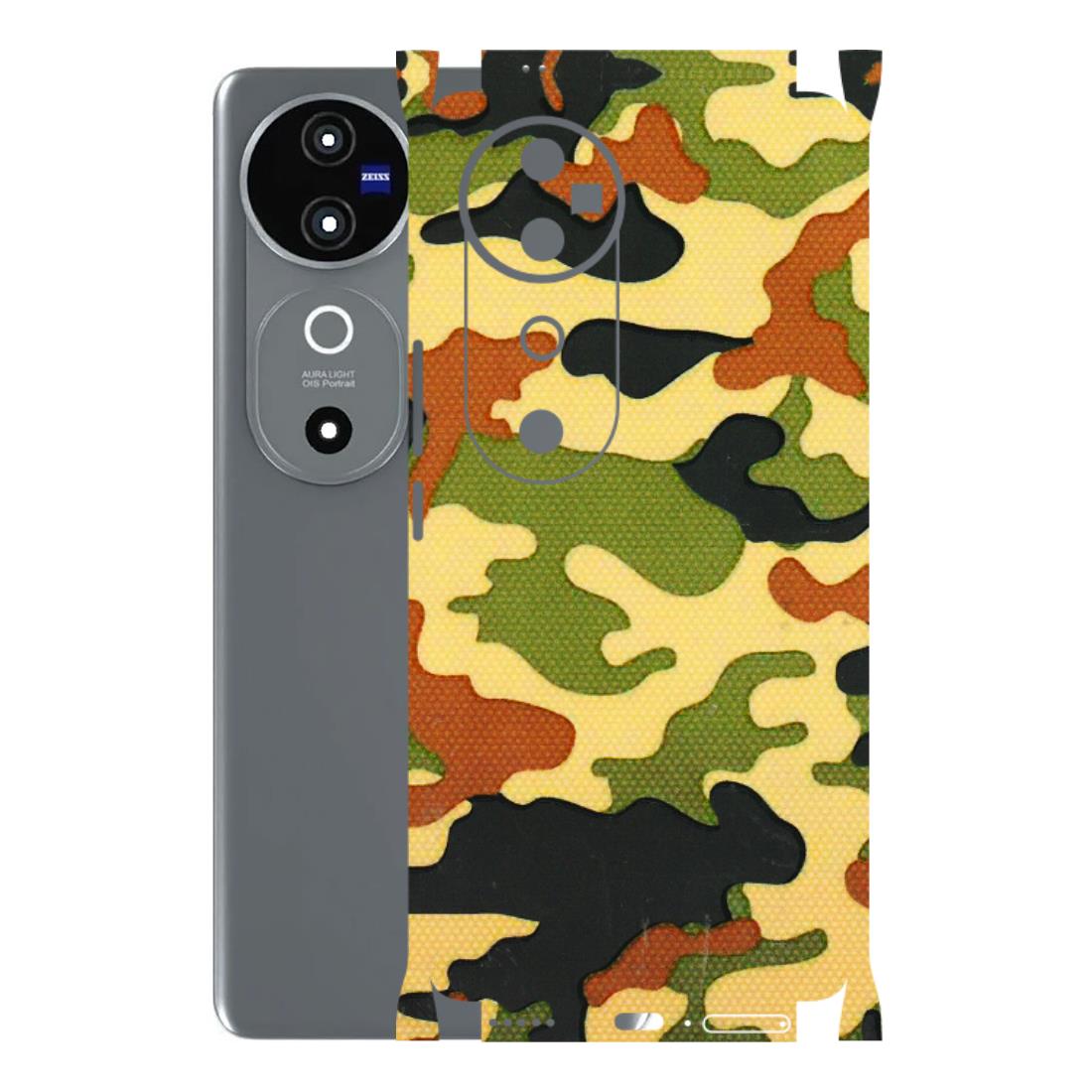 VIVO Z/V/X/T/U/S Series Phone Skins (All Models) - Indian Military - 3D Embossed Finish (L-234) Vivo V40 5G