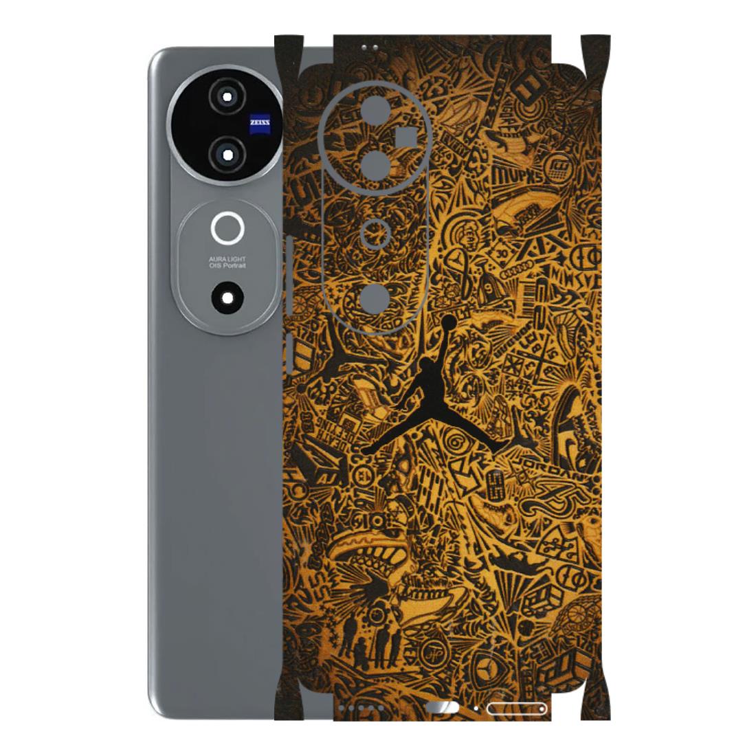 VIVO Z/V/X/T/U/S Series Phone Skins (All Models) - Premium Gold Basketball Player - 3D Embossed Finish (L-236) Vivo V40 5G