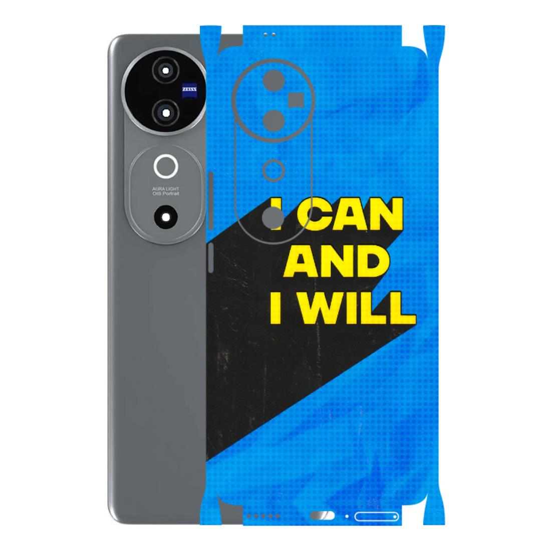 VIVO Z/V/X/T/U/S Series Phone Skins (All Models) - I Can And I Will - 3D Embossed Finish (L-281) Vivo V40 5G