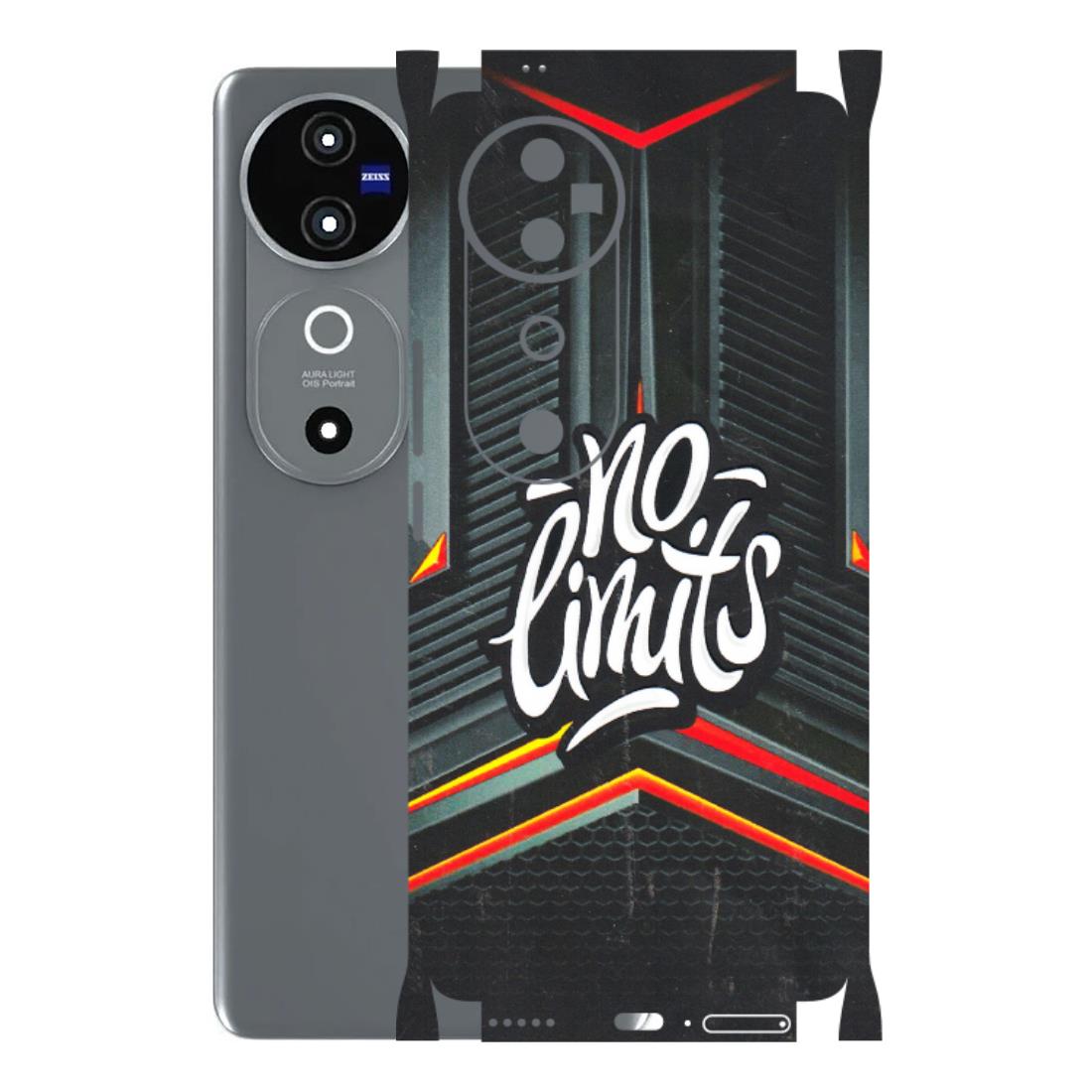 VIVO Z/V/X/T/U/S Series Phone Skins (All Models) - No Limits - 3D Embossed Finish (L-286) Vivo V40 5G