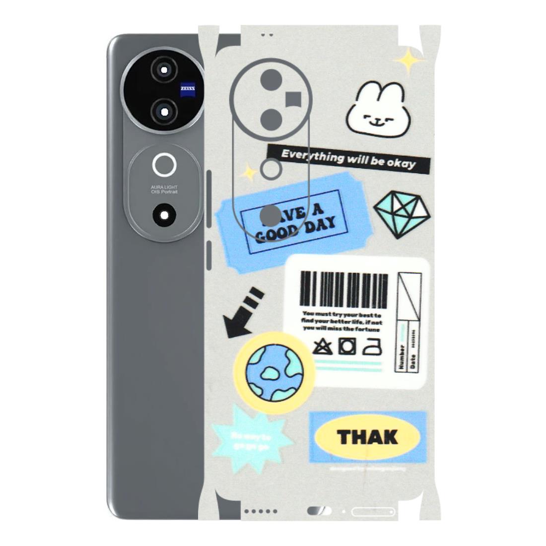 VIVO Z/V/X/T/U/S Series Phone Skins (All Models) - Will Be Okay Design - 3D Embossed Finish (L-316) Vivo V40 5G