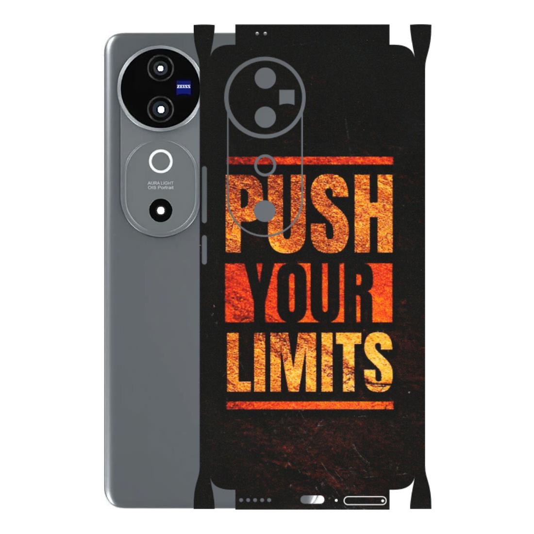VIVO Z/V/X/T/U/S Series Phone Skins (All Models) - Push Your Limits - Matte Finish (M-118) Vivo V40 5G