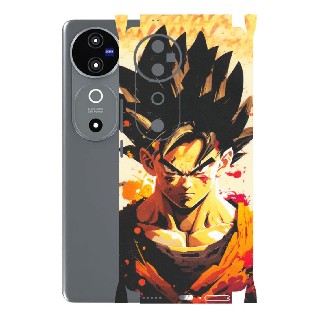 VIVO Z/V/X/T/U/S Series Phone Skins (All Models) - Angry Goku - Matte Finish (M-12) Vivo V40 5G