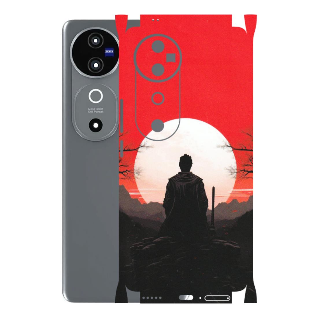 VIVO Z/V/X/T/U/S Series Phone Skins (All Models) - Samurai Anime - Matte Finish (M-141) Vivo V40 5G
