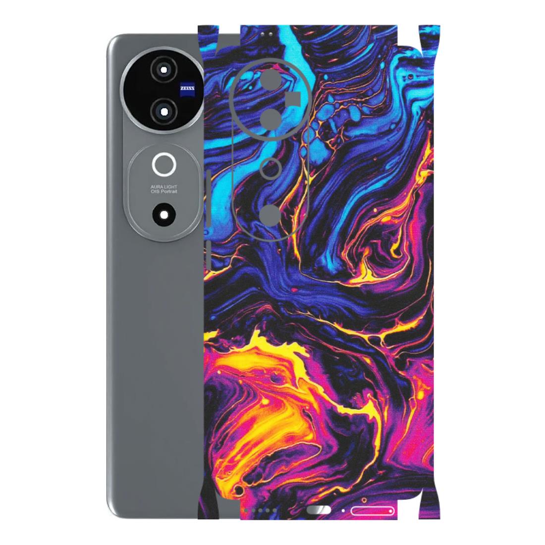 VIVO Z/V/X/T/U/S Series Phone Skins (All Models) - Abstract Paint Classy - Matte Finish (M-15) Vivo V40 5G