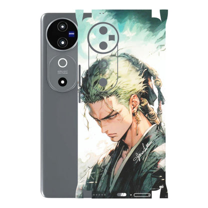VIVO Z/V/X/T/U/S Series Phone Skins (All Models) - Pirate Hunter One Piece Anime - Matte Finish (M-157) Vivo V40 5G