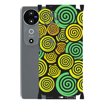 VIVO Z/V/X/T/U/S Series Phone Skins (All Models) - Crazy Spiral - Matte Finish (M-91) Vivo V40 5G
