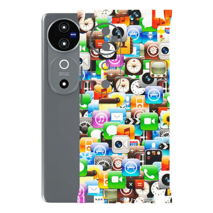 VIVO Z/V/X/T/U/S Series Phone Skins (All Models) - All Apple Icons - Matte Finish (M-93) Vivo V40 5G