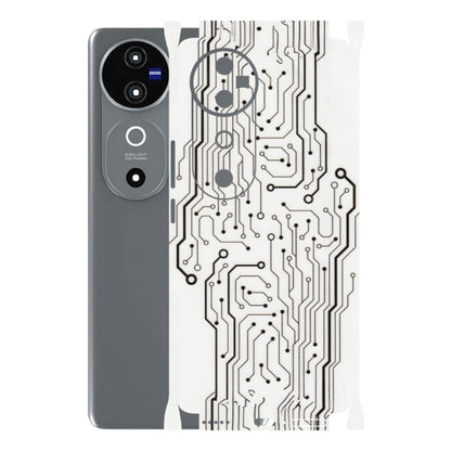 VIVO Z/V/X/T/U/S Series Phone Skins (All Models) - Tech Circuits - Transparent Finish (T-03) Vivo V40 5G