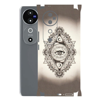 VIVO Z/V/X/T/U/S Series Phone Skins (All Models) - Illuminati Great Eye - Transparent Finish (T-14) Vivo V40 5G
