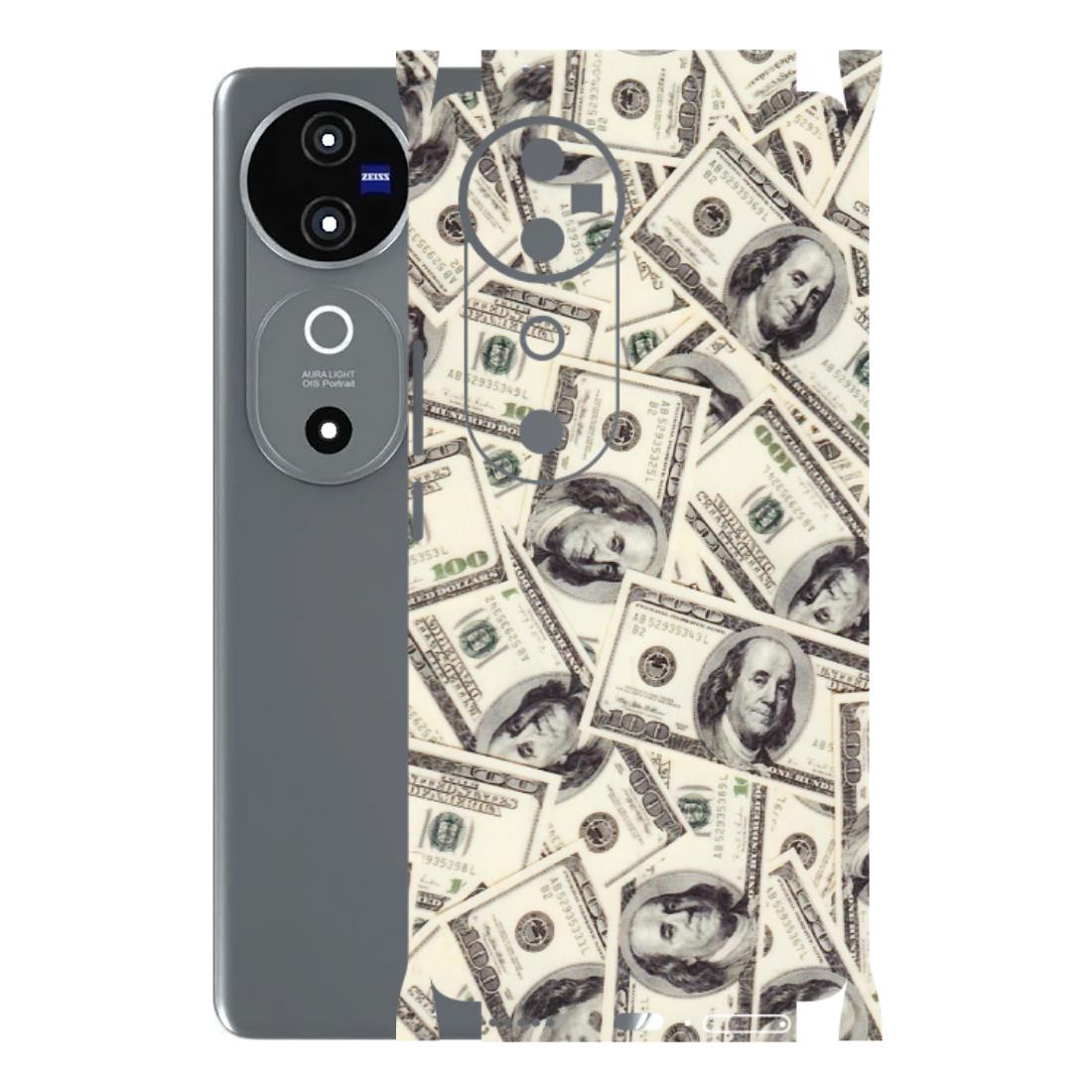 VIVO Z/V/X/T/U/S Series Phone Skins (All Models) - Dollar Lover - Transparent Finish (T-17) Vivo V40 5G
