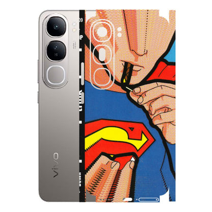 VIVO Z/V/X/T/U/S Series Phone Skins (All Models) - Superman Sutta - 3D Embossed Finish (L-130) Vivo V40 Lite