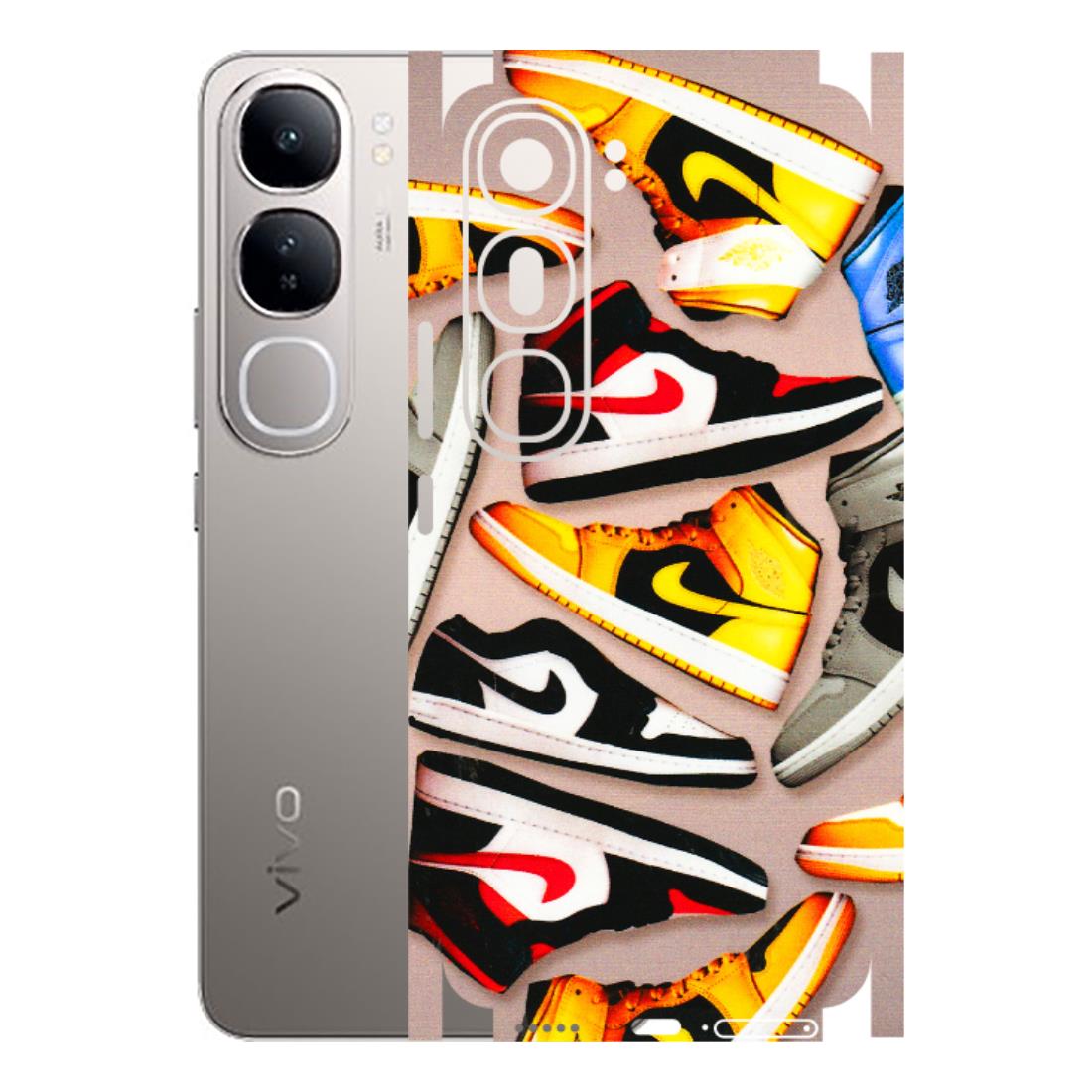 VIVO Z/V/X/T/U/S Series Phone Skins (All Models) - Sneaker Lover - 3D Embossed Finish (L-135) Vivo V40 Lite