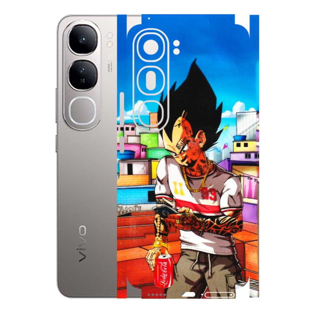 VIVO Z/V/X/T/U/S Series Phone Skins (All Models) - Vegeta - 3D Embossed Finish (L-136) Vivo V40 Lite