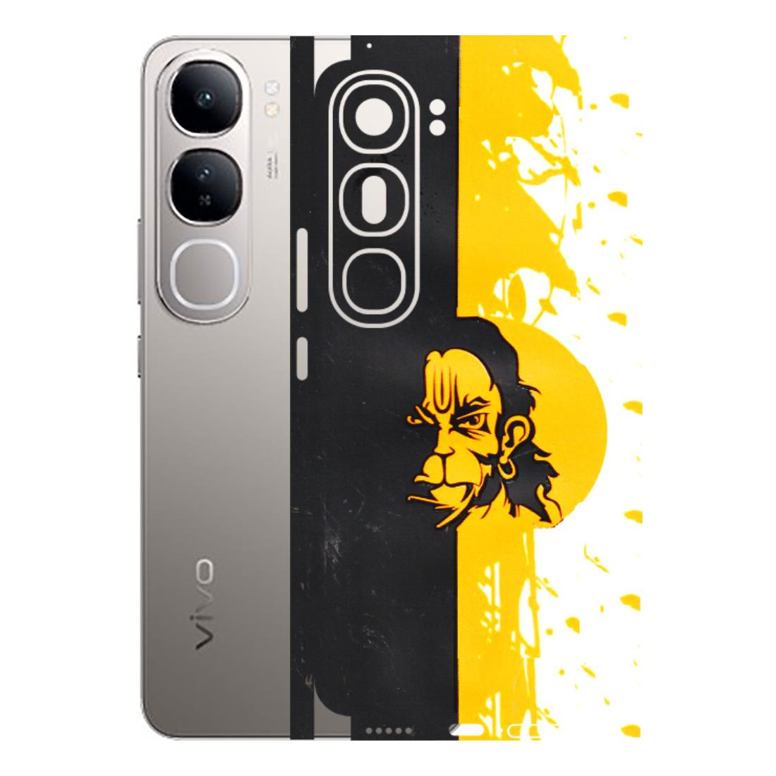 VIVO Z/V/X/T/U/S Series Phone Skins (All Models) - Bajrangbali - 3D Embossed Finish (L-151) Vivo V40 Lite
