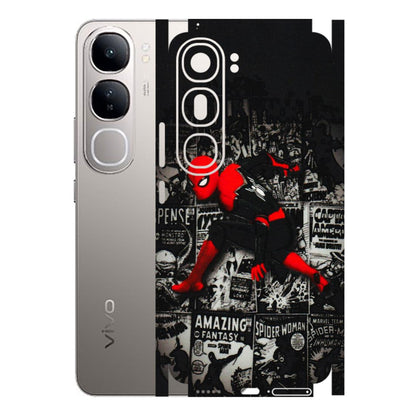 VIVO Z/V/X/T/U/S Series Phone Skins (All Models) - SpiderMan New - 3D Embossed Finish (L-162) Vivo V40 Lite