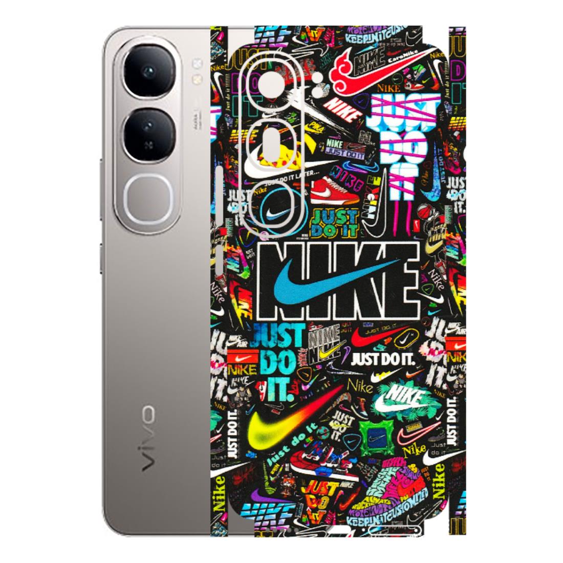 VIVO Z/V/X/T/U/S Series Phone Skins (All Models) - Just Do It Doodles - 3D Embossed Finish (L-166) Vivo V40 Lite