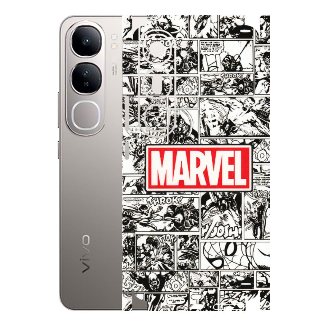 VIVO Z/V/X/T/U/S Series Phone Skins (All Models) - Marvel Comic - 3D Embossed Finish (L-171) Vivo V40 Lite