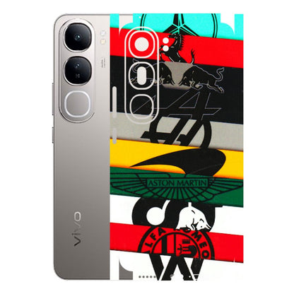VIVO Z/V/X/T/U/S Series Phone Skins (All Models) - Multi Designer Brands - 3D Embossed Finish (L-187) Vivo V40 Lite