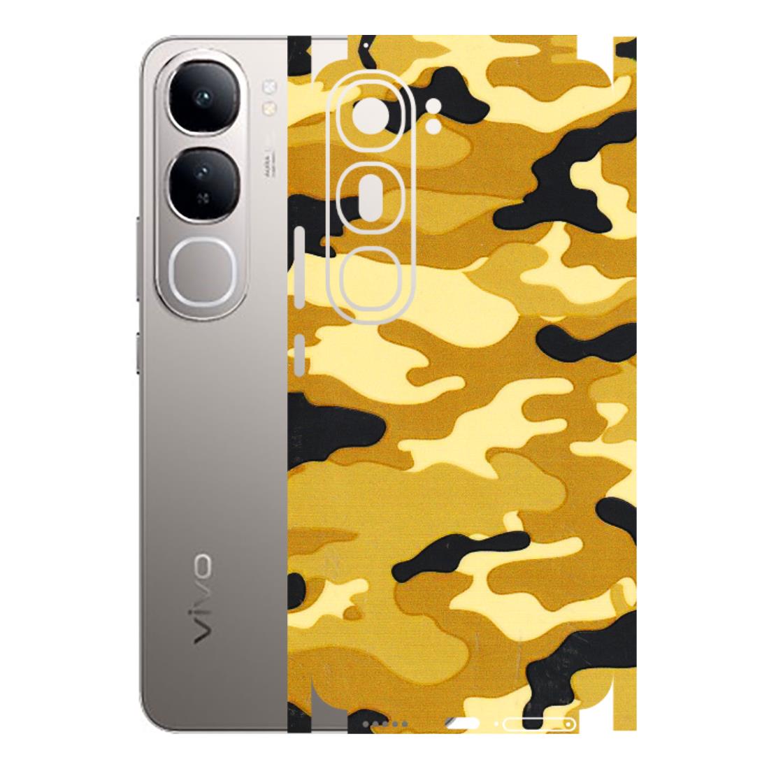 VIVO Z/V/X/T/U/S Series Phone Skins (All Models) - Indian Camo - 3D Embossed Finish (L-228) Vivo V40 Lite