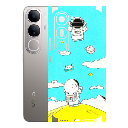 VIVO Z/V/X/T/U/S Series Phone Skins (All Models) - Blue Skies Astro Float - 3D Embossed Finish (L-230) Vivo V40 Lite