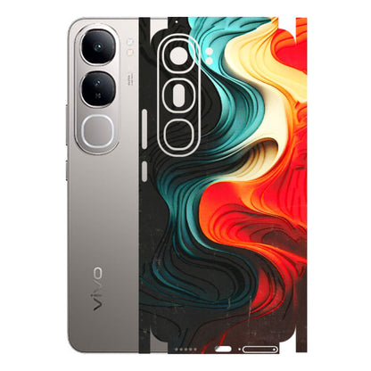 VIVO Z/V/X/T/U/S Series Phone Skins (All Models) - The Silky Swirl - 3D Embossed Finish (L-240) Vivo V40 Lite