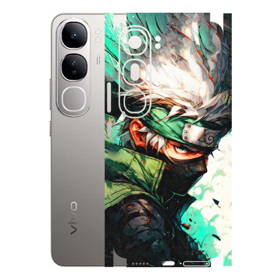 VIVO Z/V/X/T/U/S Series Phone Skins (All Models) - Kakashi Side Profile - 3D Embossed Finish (L-249) Vivo V40 Lite