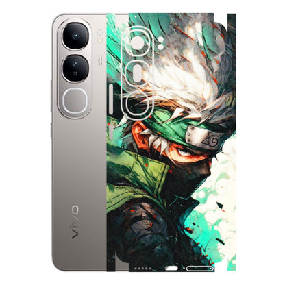 VIVO Z/V/X/T/U/S Series Phone Skins (All Models) - Kakashi Side Profile - 3D Embossed Finish (L-249) Vivo V40 Lite