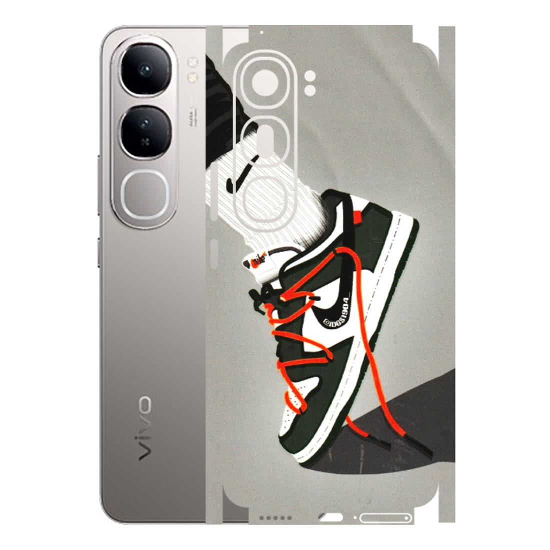 VIVO Z/V/X/T/U/S Series Phone Skins (All Models) - New Grey Sneaker - 3D Embossed Finish (L-261) Vivo V40 Lite
