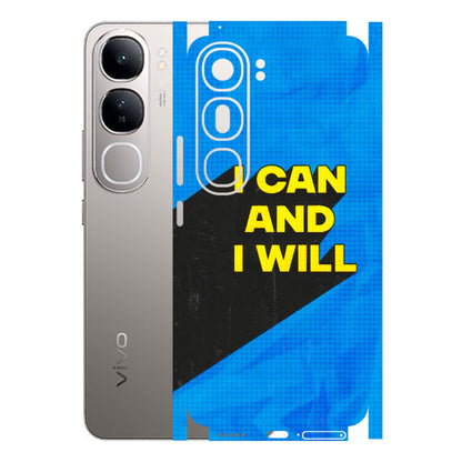 VIVO Z/V/X/T/U/S Series Phone Skins (All Models) - I Can And I Will - 3D Embossed Finish (L-281) Vivo V40 Lite
