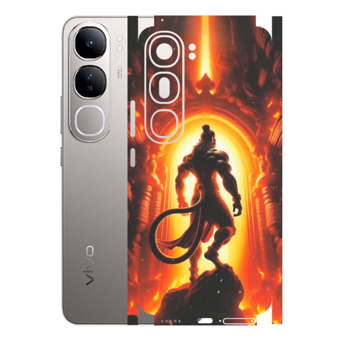 VIVO Z/V/X/T/U/S Series Phone Skins (All Models) - HanumanJi - Matte Finish (M-06) Vivo V40 Lite