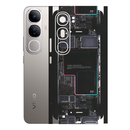 VIVO Z/V/X/T/U/S Series Phone Skins (All Models) - Motherboard Circuit Layout - Matte Finish (M-117) Vivo V40 Lite