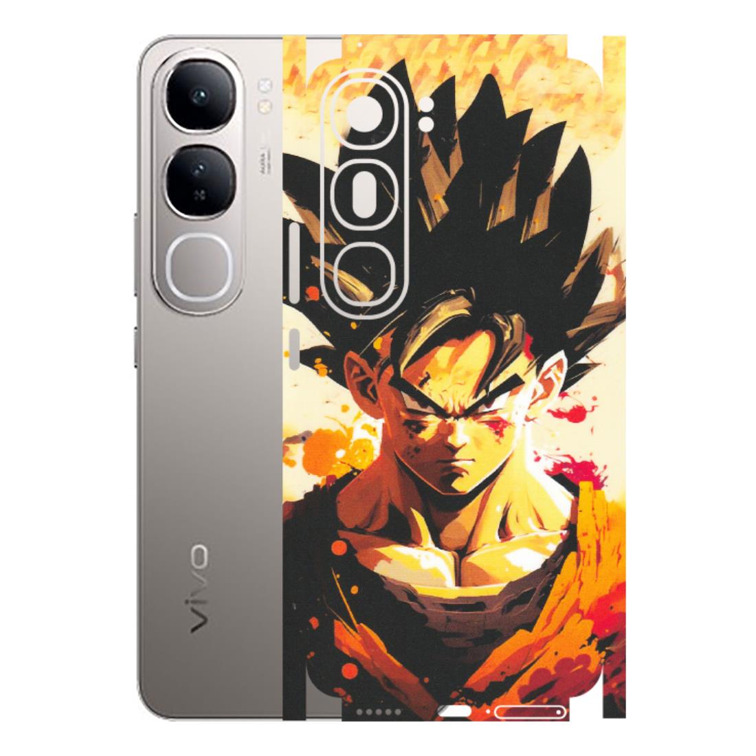 VIVO Z/V/X/T/U/S Series Phone Skins (All Models) - Angry Goku - Matte Finish (M-12) Vivo V40 Lite
