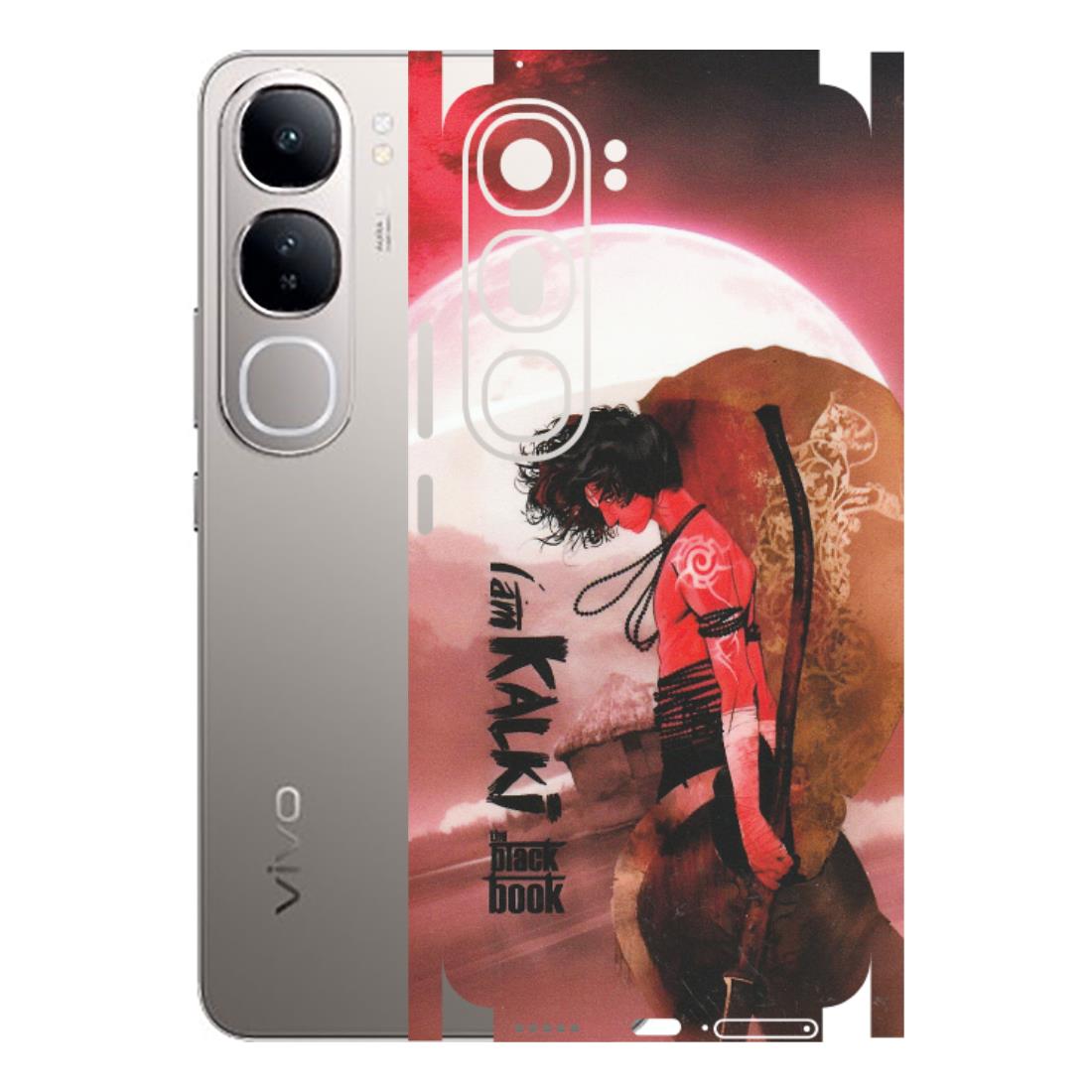VIVO Z/V/X/T/U/S Series Phone Skins (All Models) - The Black Book Kalia Anime - Matte Finish (M-129) Vivo V40 Lite