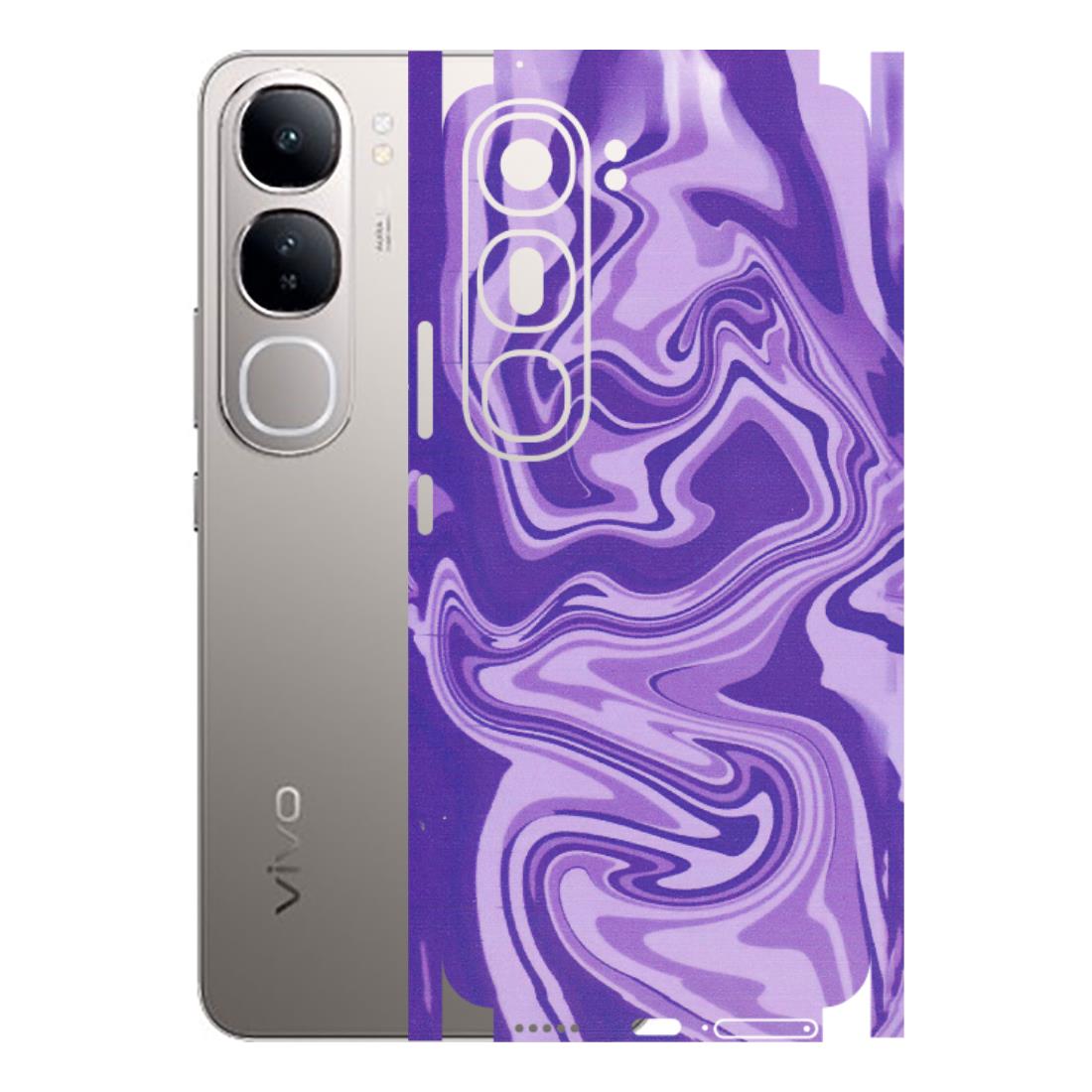 VIVO Z/V/X/T/U/S Series Phone Skins (All Models) - Hazy Purple Nights - Matte Finish (M-14) Vivo V40 Lite