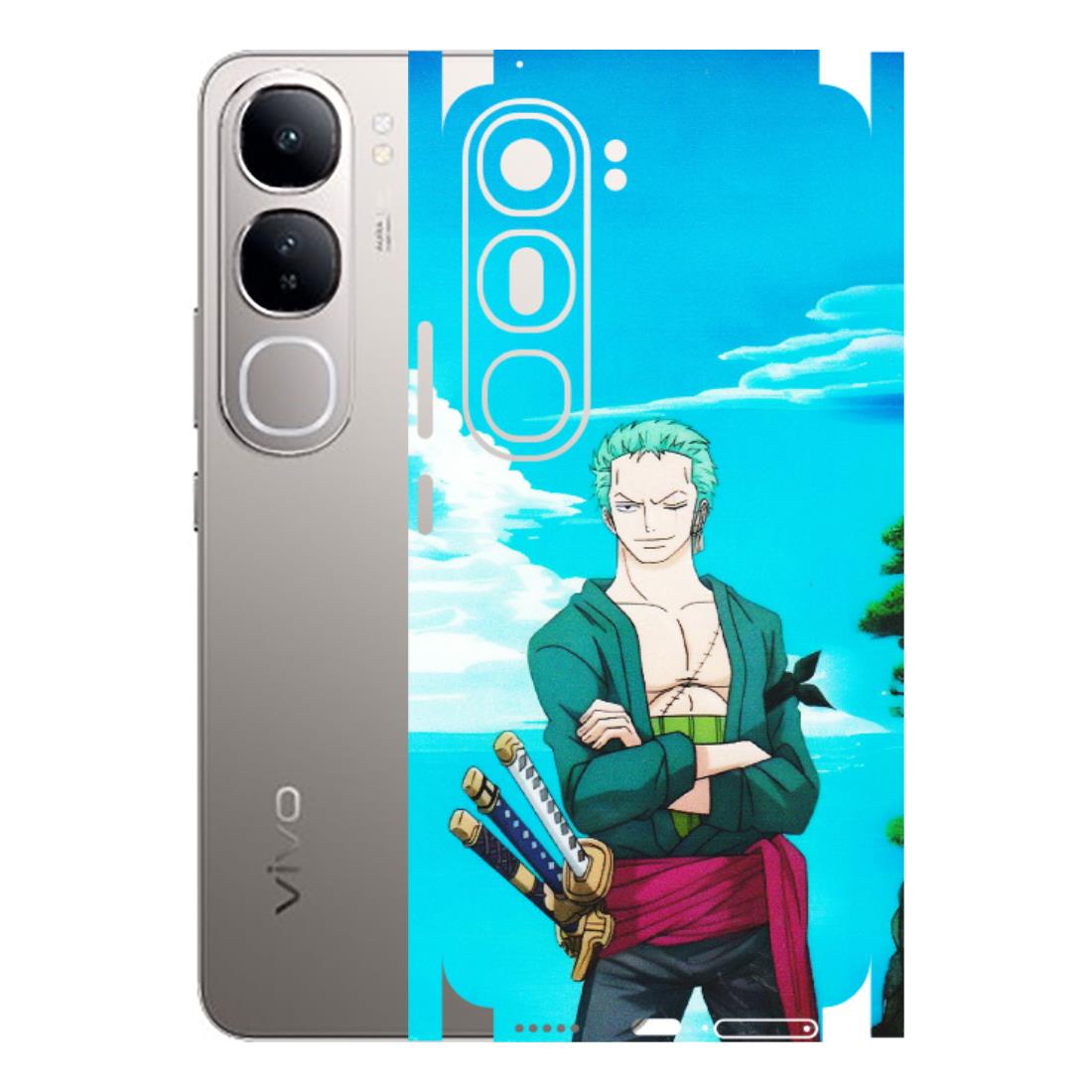 VIVO Z/V/X/T/U/S Series Phone Skins (All Models) - Cool Swordman Zoro Anime - Matte Finish (M-143) Vivo V40 Lite
