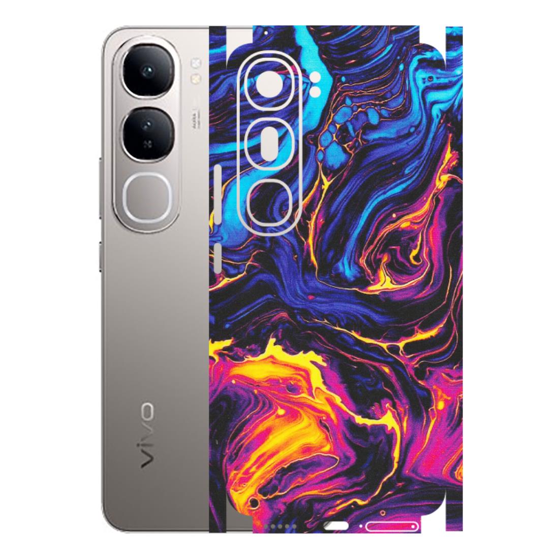 VIVO Z/V/X/T/U/S Series Phone Skins (All Models) - Abstract Paint Classy - Matte Finish (M-15) Vivo V40 Lite
