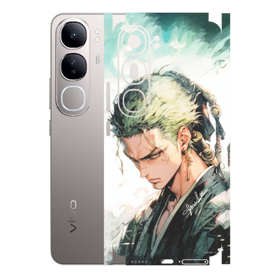 VIVO Z/V/X/T/U/S Series Phone Skins (All Models) - Pirate Hunter One Piece Anime - Matte Finish (M-157) Vivo V40 Lite