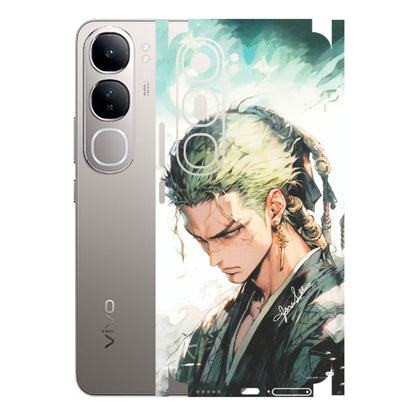 VIVO Z/V/X/T/U/S Series Phone Skins (All Models) - Pirate Hunter One Piece Anime - Matte Finish (M-157) Vivo V40 Lite