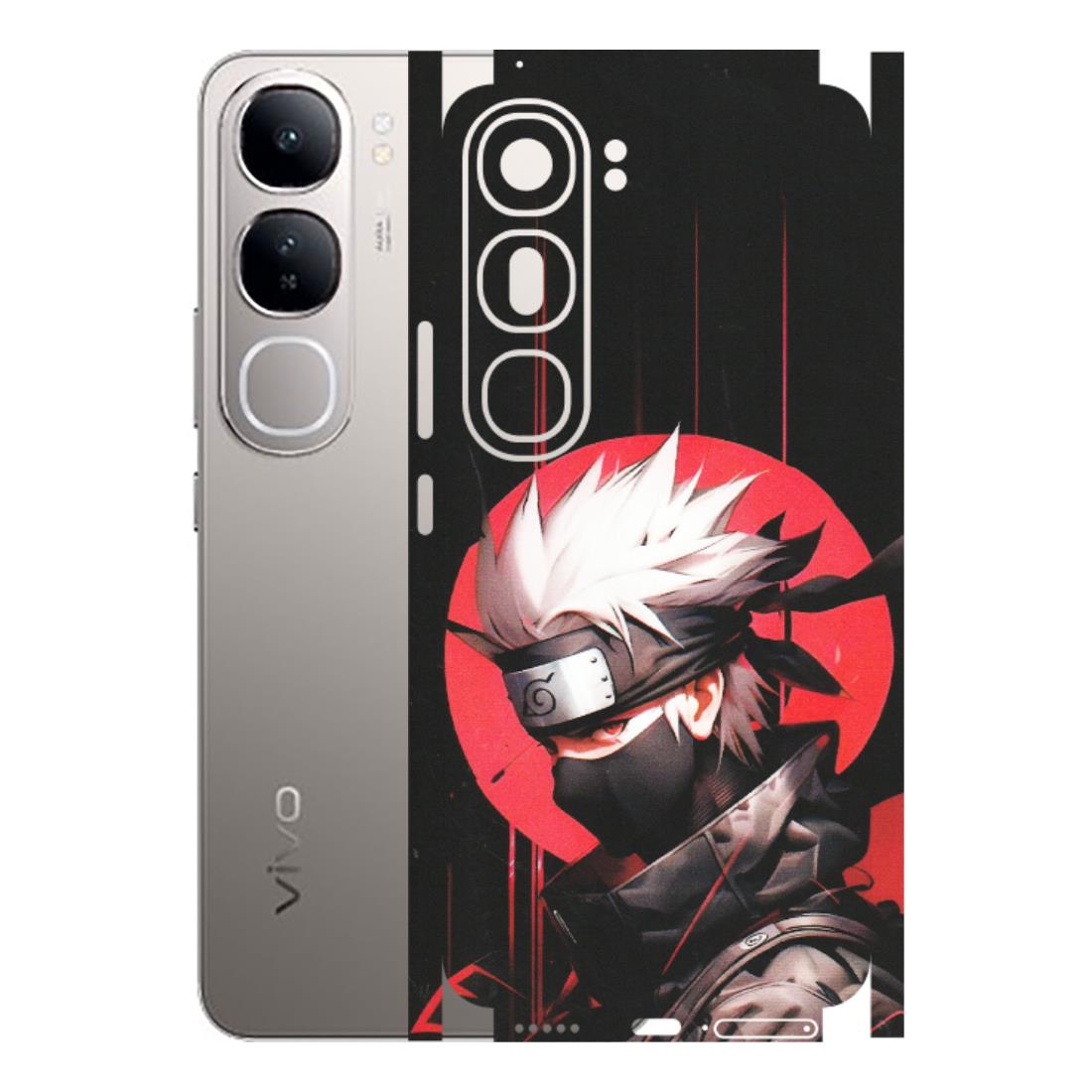 VIVO Z/V/X/T/U/S Series Phone Skins (All Models) - Naruto Anime Blood - Matte Finish (M-170) Vivo V40 Lite