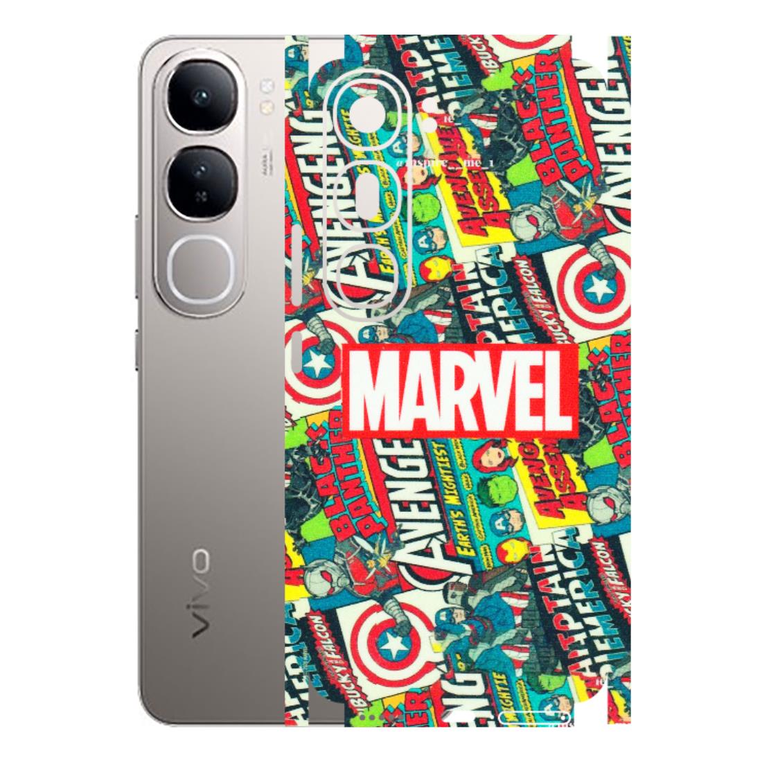 VIVO Z/V/X/T/U/S Series Phone Skins (All Models) - Marvel Comic Lover - Matte Finish (M-30) Vivo V40 Lite