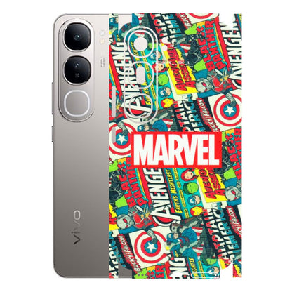 VIVO Z/V/X/T/U/S Series Phone Skins (All Models) - Marvel Comic Lover - Matte Finish (M-30) Vivo V40 Lite