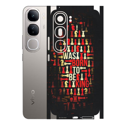 VIVO Z/V/X/T/U/S Series Phone Skins (All Models) - Born To Be King - Matte Finish (M-73) Vivo V40 Lite